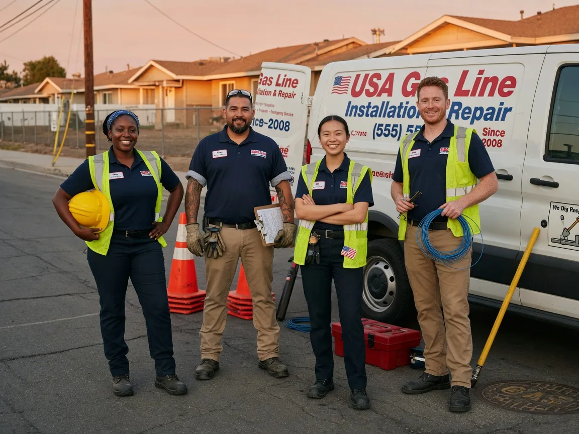 Gas Line Installation company in Blanco, OK